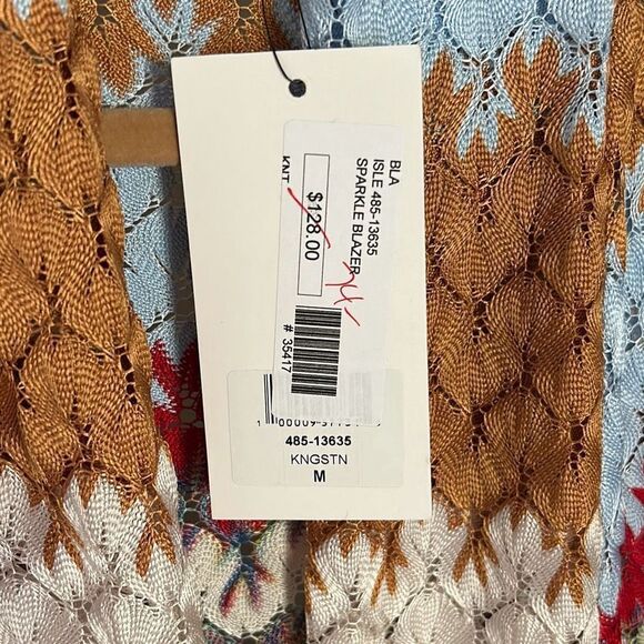 NWT Multicolor Cardigan Wrap - Picture 5 of 7